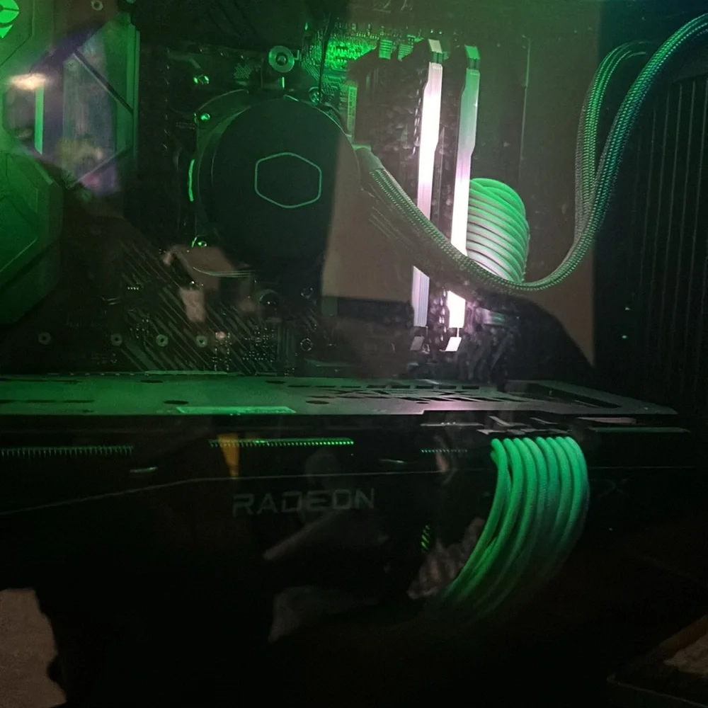 Gaming Computer and Monitor